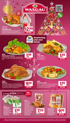 Wasgau Prospekt 	 ab 15.12.2025 gültig | Seite: 4 | Produkte: Ofen, Rouge, Mayonnaise, Fleisch