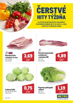 Metro leták platný od 27.10.2025