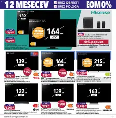 Harvey Norman katalog akcije – veljaven od 11.03.2026 | Stran: 17 | Izdelki: Tv, Zvocnik
