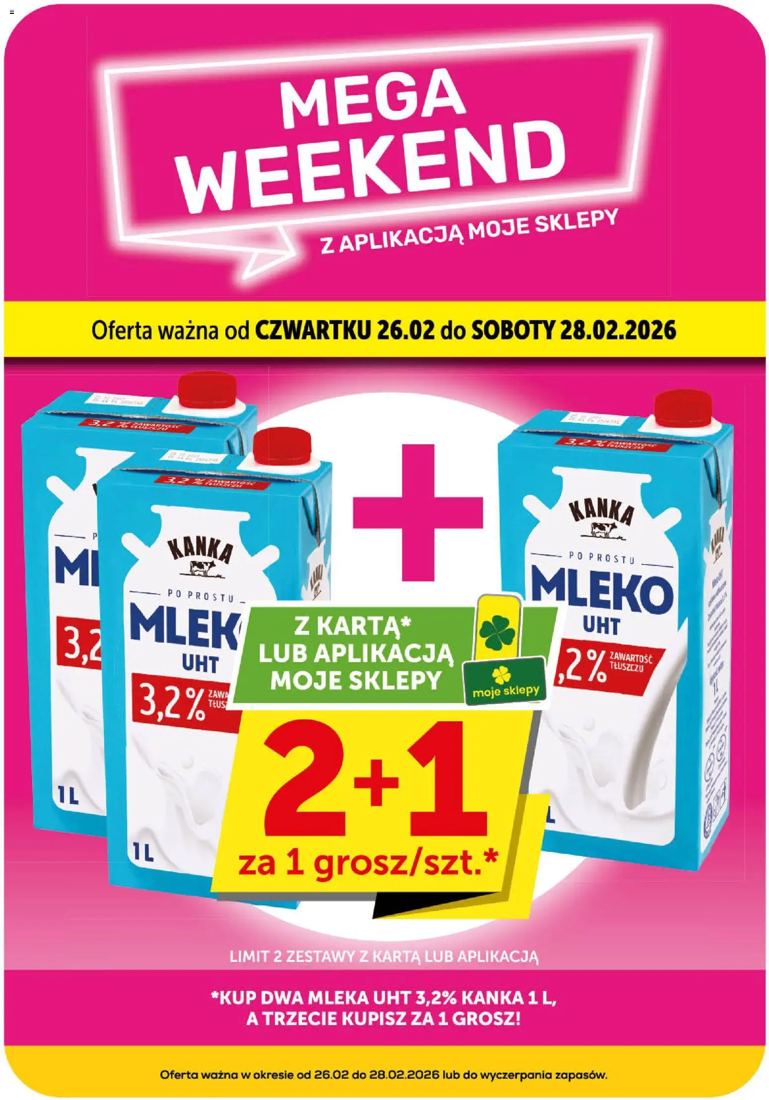 ABC Gazetka - Minimarket od 19.02.2026 | Strona: 5 | Produkty: Karta, Mleka, Mleko