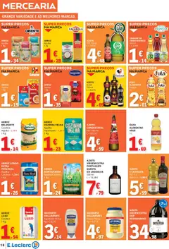 E.Leclerc folheto │ válido de 18.09.2025 | Página: 10 | Produtos: Vinagre, Azeite, Óleo, Arroz