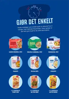 Forhåndsvisning av Rema 1000 Matmagasin Matlyst gyldig fra 11.11.2025 | Side: 47 | Produkter: Pulsometru, Hvedemel, Orhidee, Matriță