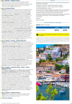 Vista previa Viajes El Corte Inglés Vacaciones Económicas válido desde el 22.10.2025 | Página: 63