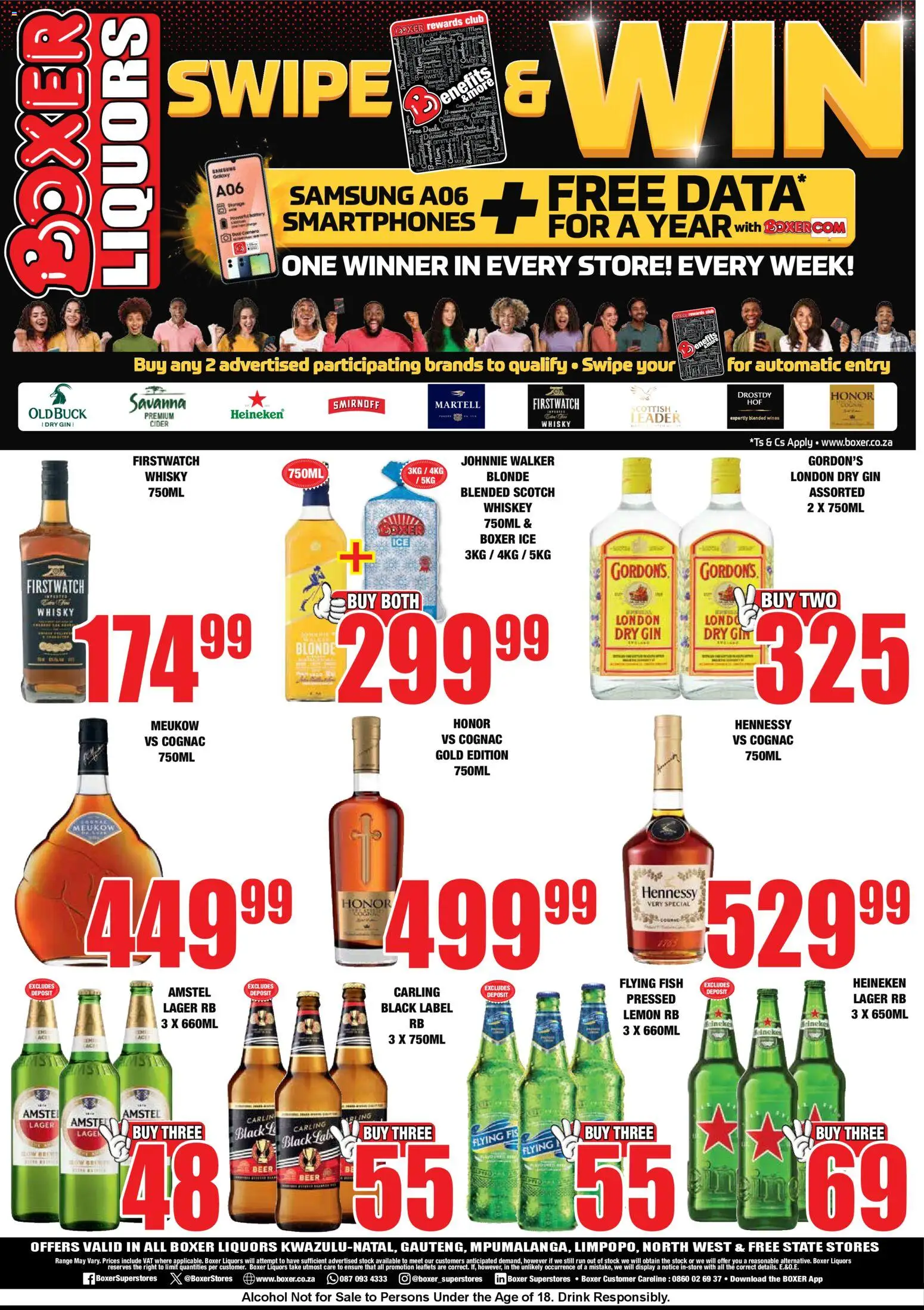 New Boxer catalogue – valid from 23.10.2025 | Page: 4 | Products: Cider, Beer, Stock, Lemon