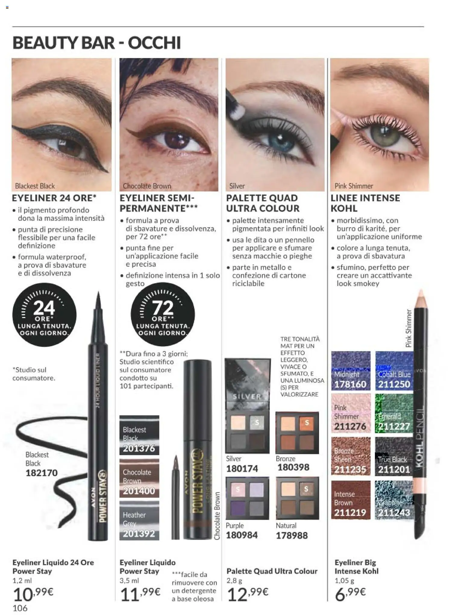 Volantino Avon del 01.11.2025 | Pagina: 106