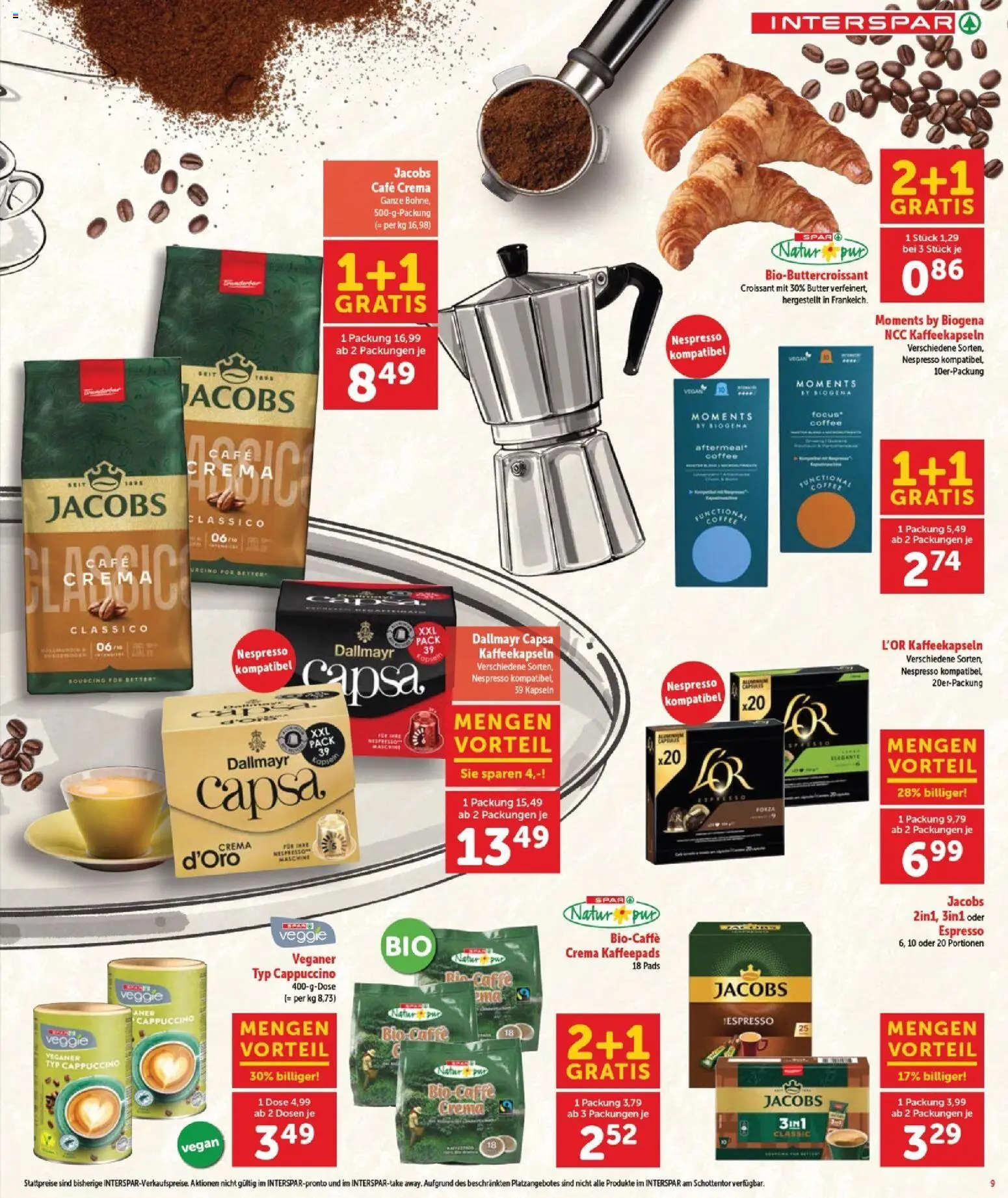 Interspar Flugblatt - Burgenland Sued gültig ab 05.03.2026 | Seite: 9 | Produkte: Butter