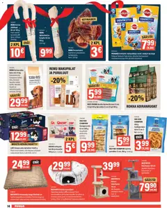 Puuilo-mainoslehti voimassa 08.12.2025 alkaen | Sivu: 14 | Tuotteet: Kana, Kangas, Koiranruoka, Voi