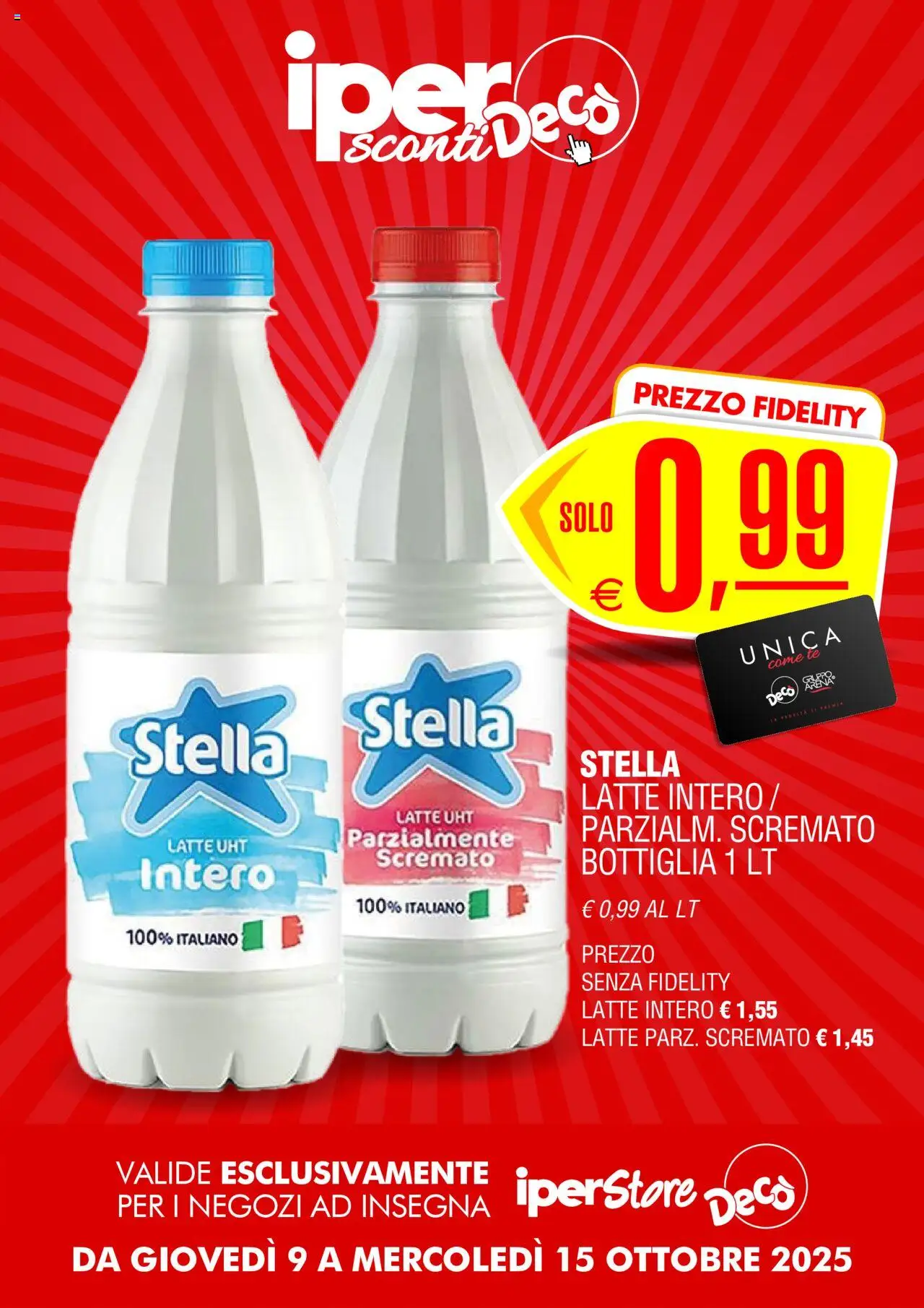 Volantino Decò del 09.10.2025 | Pagina: 6 | Prodotti: Tè, Latte, Bottiglia