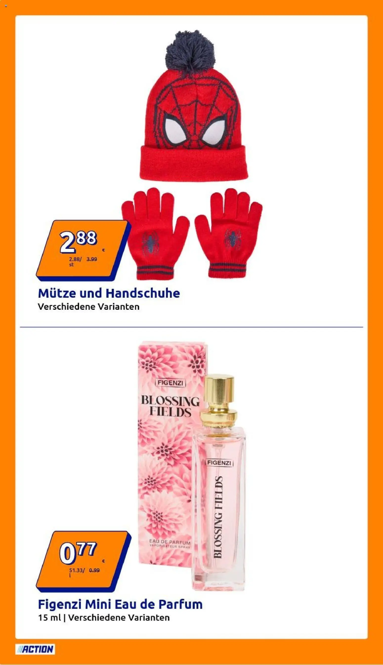 Action Flugblatt gültig ab 19.11.2025 | Seite: 2 | Produkte: Handschuhe, Parfüm
