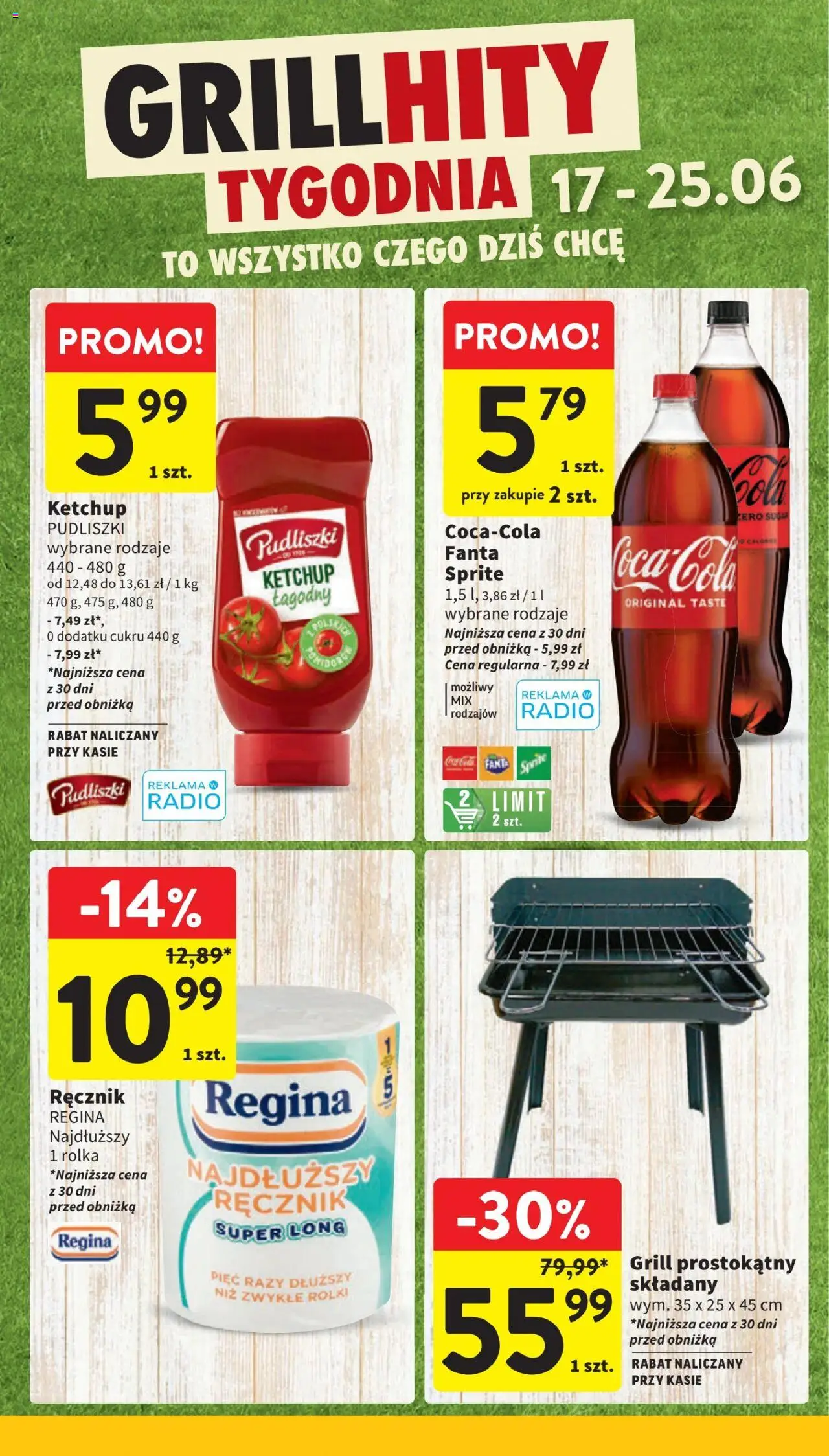 Intermarche Gazetka od 17.06.2025 | Strona: 10 | Produkty: Radio, Ketchup, Rolki, Grill