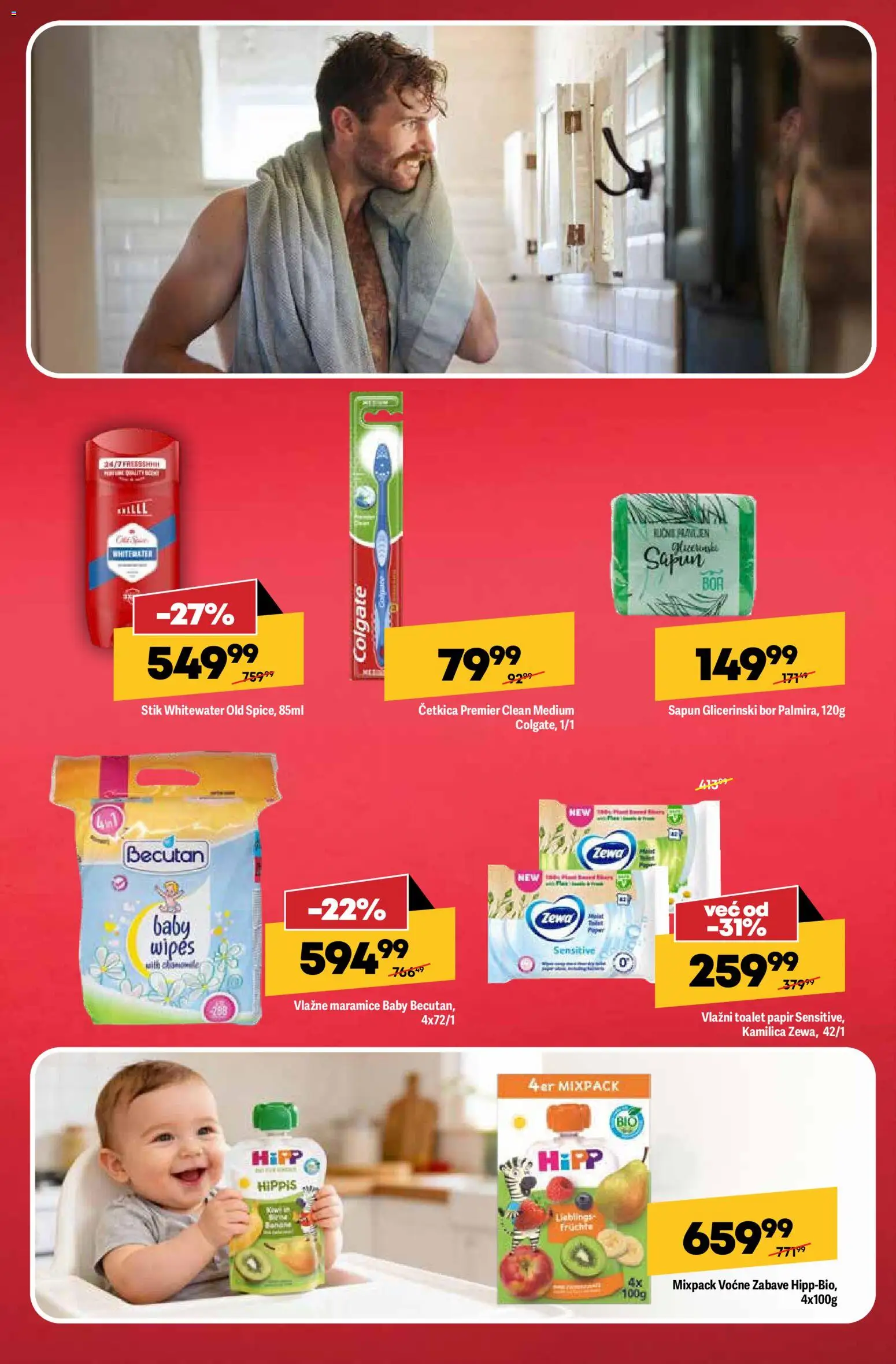 Mega Maxi katalog - važi od 08.01.2026 | Strana: 6 | Proizvode: Colgate, Toalet papir, Sapun, Vlažne maramice