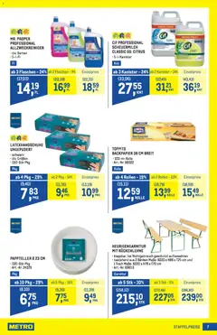 Metro angebote Profi ab 16.04.2026 gültig | Seite: 7 | Produkte: Tisch