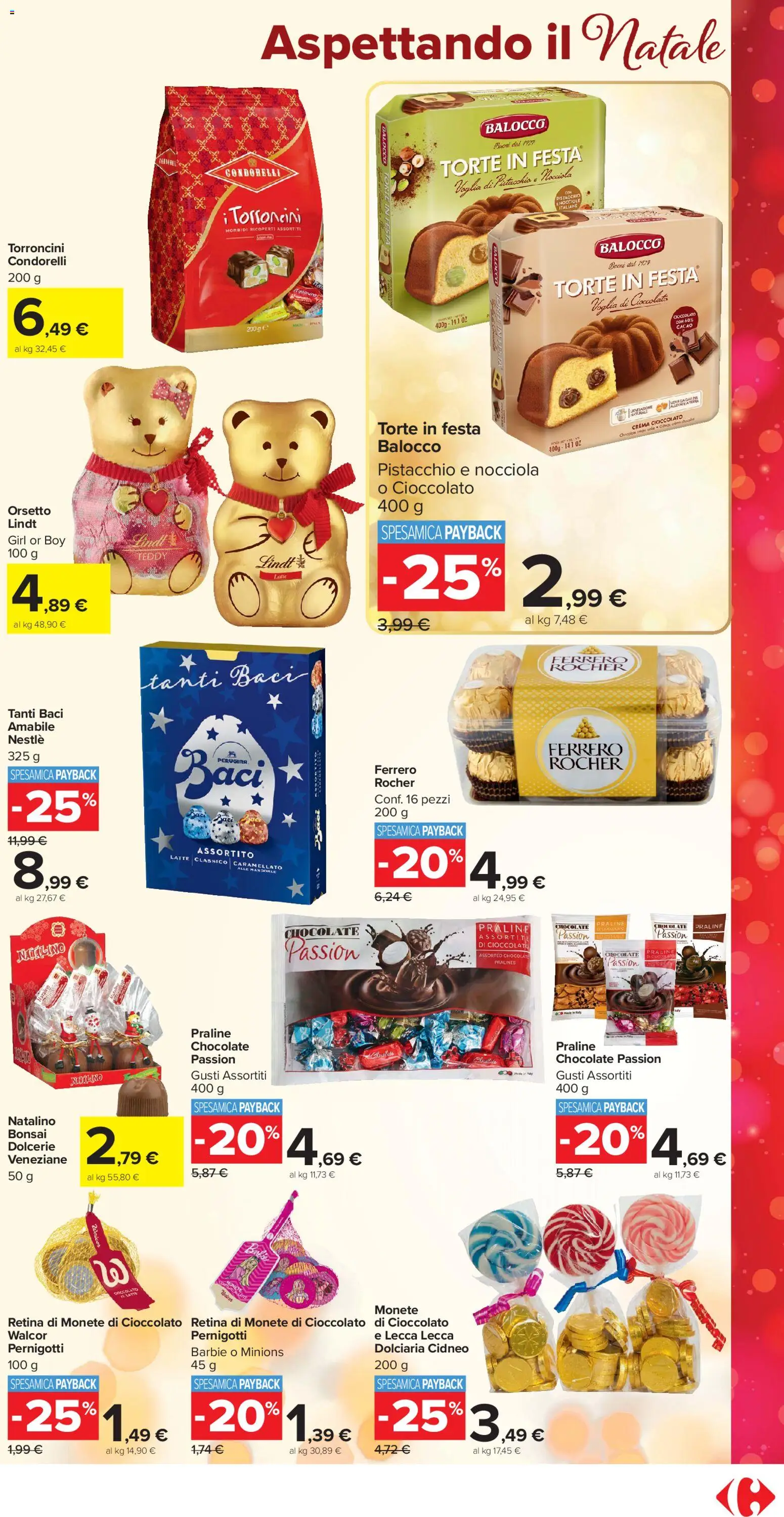 Volantino Carrefour del 04.11.2025 | Pagina: 13 | Prodotti: Cioccolato, Pasta, Cacao, Terra