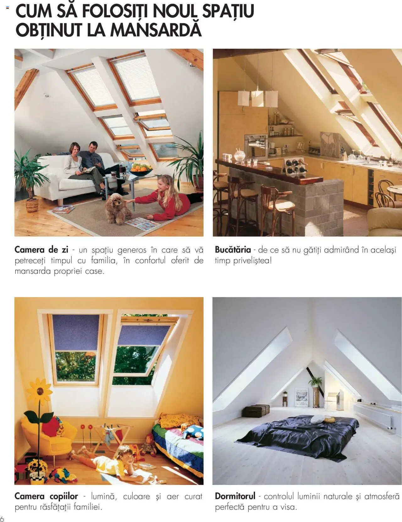 Noul catalog Velux – valabil de la 01.01.2025 | Pagină: 6 | Produse: Cameră