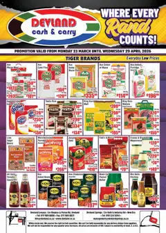 Devland specials catalogue – valid from 23.03.2026