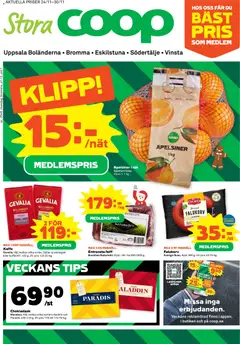 Stora Coop - Bromma - Förhandsvisning av reklamblad från butik Stora Coop aktuell från 24.11.2025
