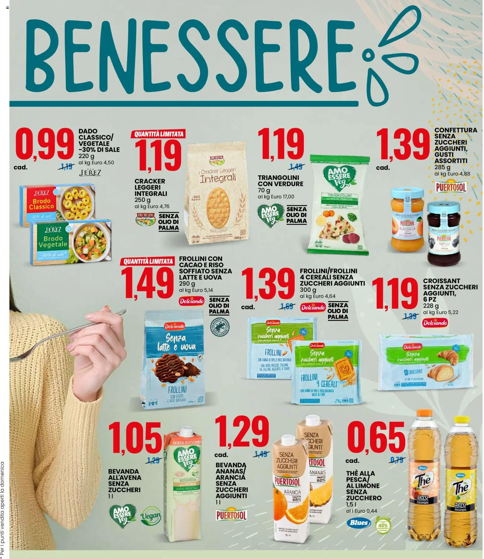 Volantino Eurospin del 05.01.2026 | Pagina: 9 | Prodotti: Riso, Verdure, Sale, Limone