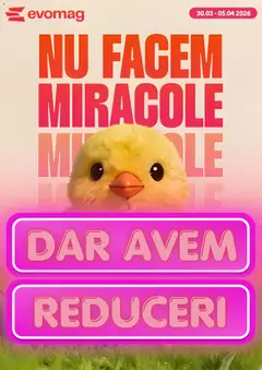 Ofertele evoMag valabile de la 30.03.2026