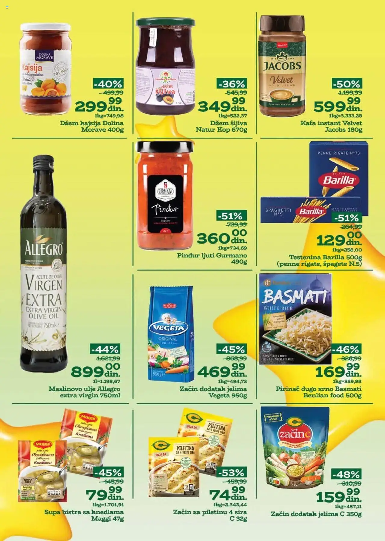Univerexport katalog - važi od 04.08.2025 | Strana: 5 | Proizvode: Kajsija, Šljiva, Ulje, Kafa