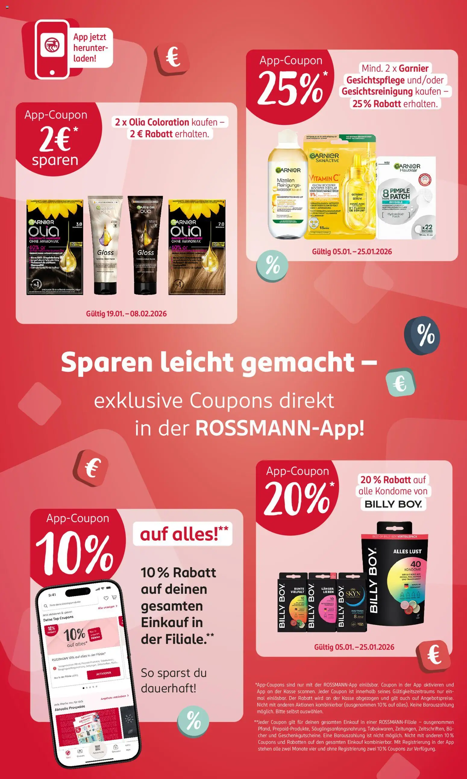 Rossmann App-Angebote – gültig ab 19.01.2026 | Seite: 2 | Produkte: Top, Wasser, Serum