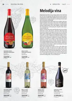 Idea - Katalog vina - pregled Idea kataloga - važi od 23.10.2025 | Strana: 30 | Proizvode: Crveno vino, Belo vino, Pica, Vino