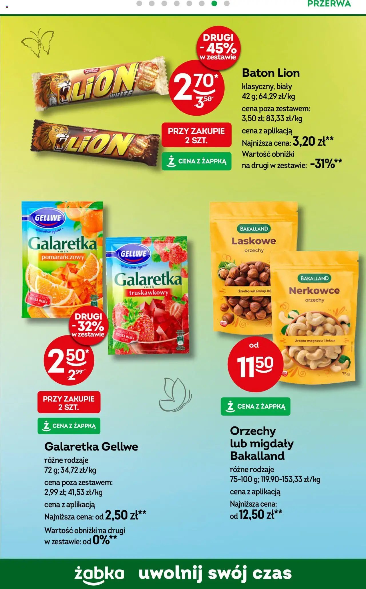 Żabka Gazetka od 21.05.2025 | Strona: 84 | Produkty: Woda żywiec, Woda źródlana, Woda