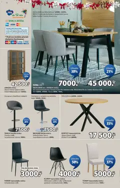 Jysk katalog - pregled Jysk kataloga - važi od 10.12.2025 | Strana: 12 | Proizvode: Sto, Stolica, Trpezarijski sto, Barska stolica