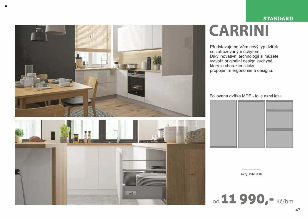 Jamall nábytek katalog - Kuchyně od 17.04.2025 | Strana: 47 | Produkty: Fólie