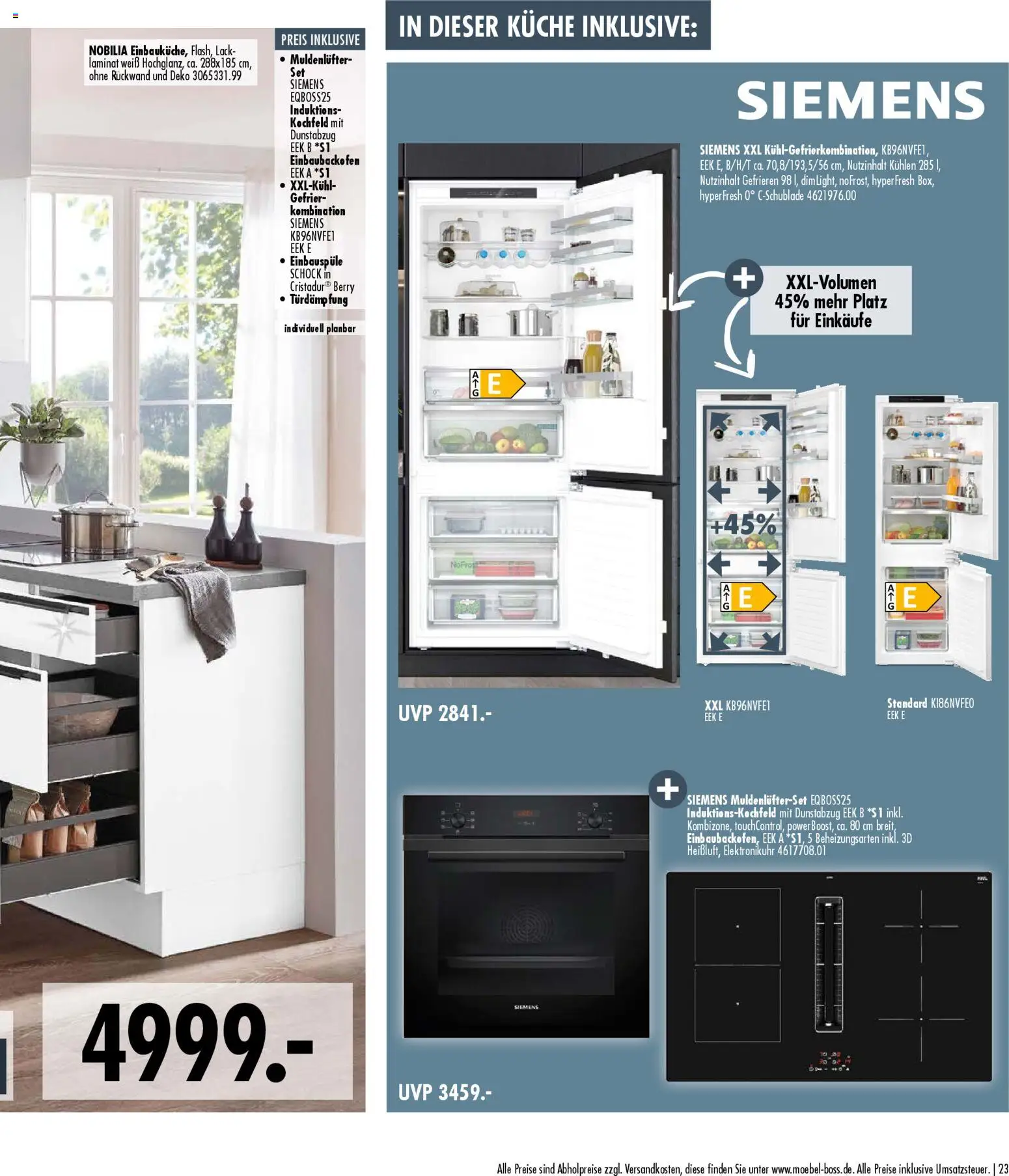 SB Möbel Boss Küchenkatalog 2026 – gültig ab 09.04.2026 | Seite: 23