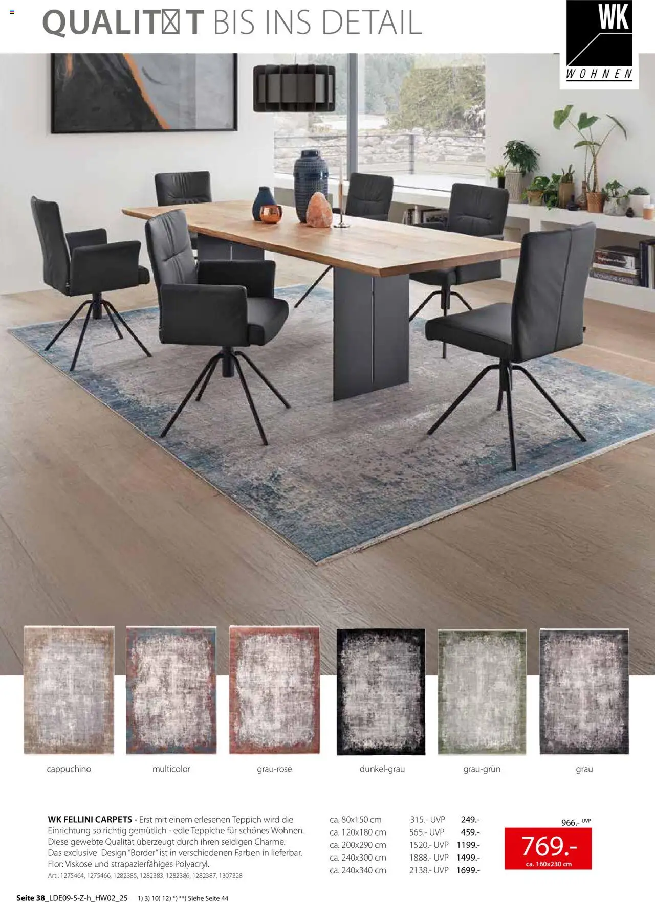 Zurbrüggen Hochwert – gültig ab 08.09.2025 | Seite: 50 | Produkte: Teppich
