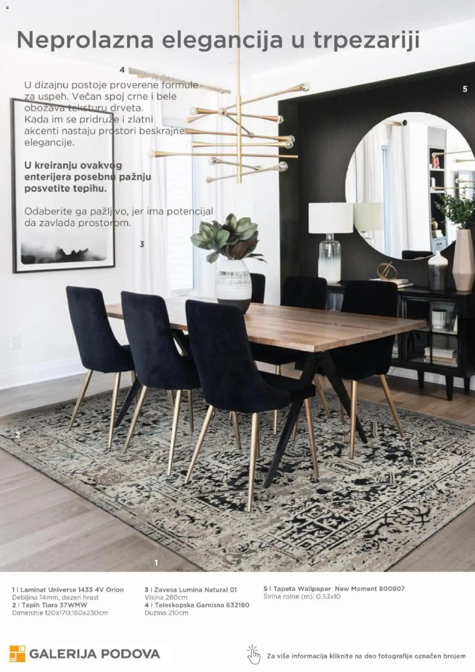 Galerija Podova katalog - važi od 01.12.2025 | Strana: 23 | Proizvode: Tepih, Zavesa