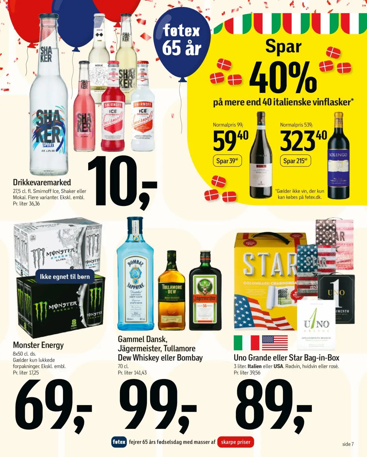 Føtex tilbudsavis – gyldig fra 03.10.2025 | Side: 8 | Produkter: Gin