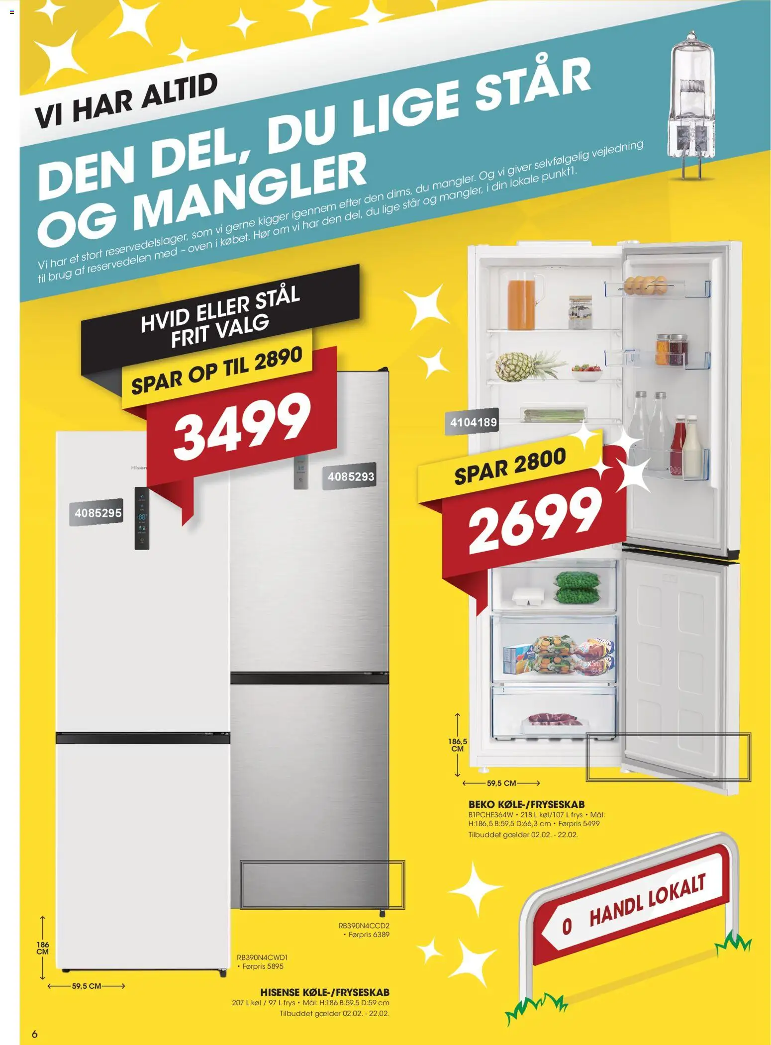 Punkt1 tilbudsavis – gyldig fra 02.02.2026 | Side: 6 | Produkter: Søm