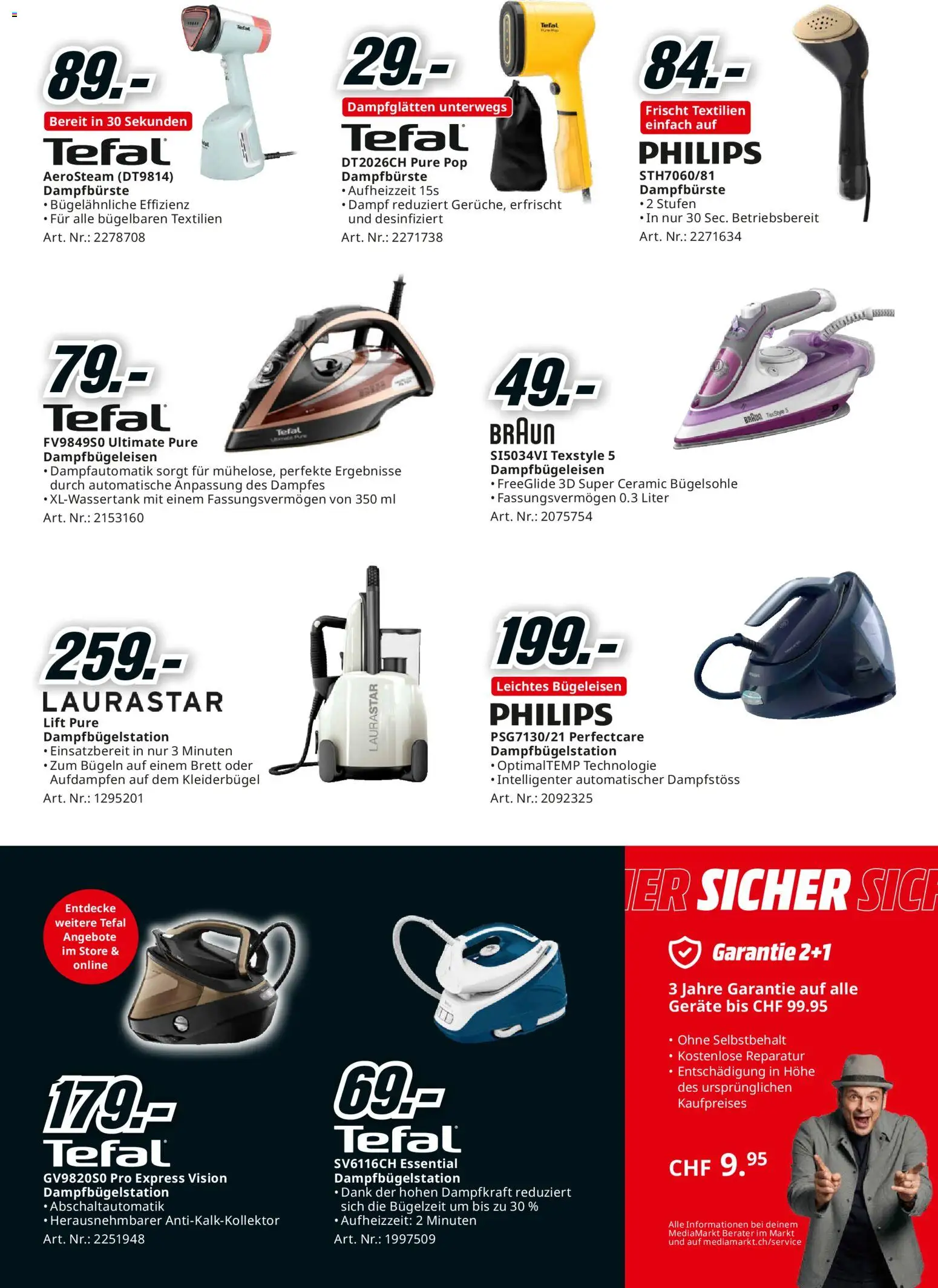 Media Markt - Black Friday – gültig ab 02.11.2025 | Seite: 27 | Produkte: Kleiderbügel, Bügeleisen, Philips