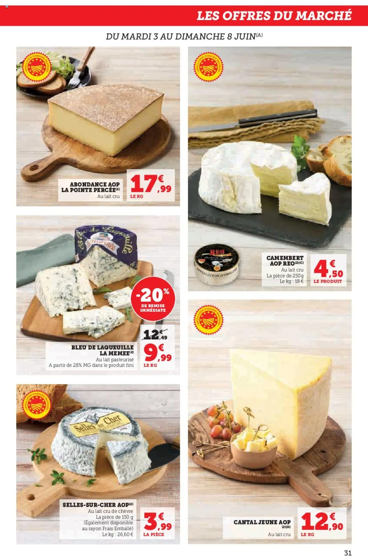  | Page: 31 | Produits: Lait, Camembert