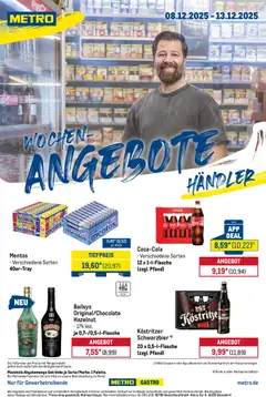 Metro Wochen-Angebote Händler ab 08.12.2025 gültig