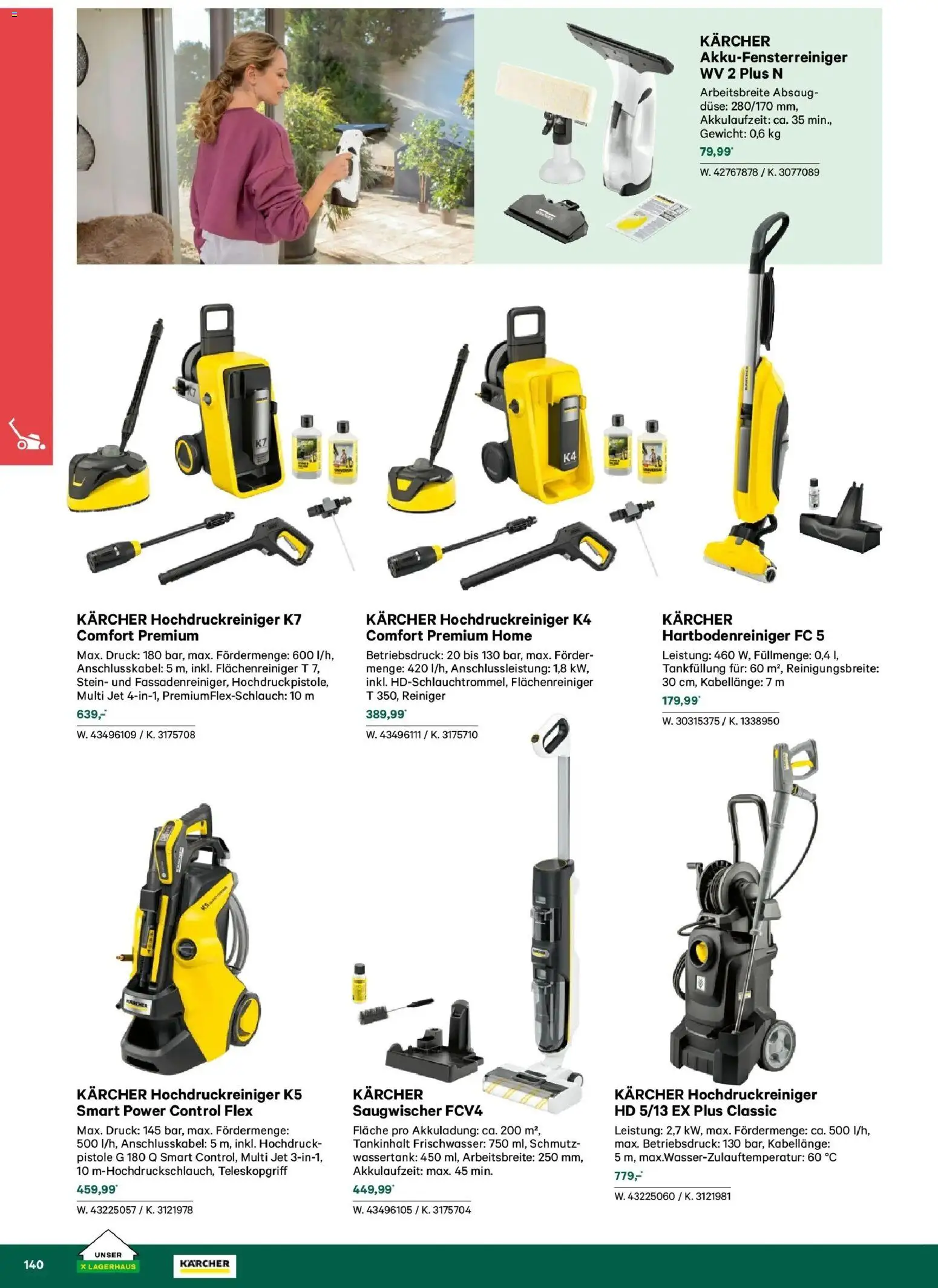 Lagerhaus Garten & Freizeit Katalog 2026 - Wien, Innsbruck gültig ab 01.03.2026 | Seite: 140 | Produkte: Gewicht