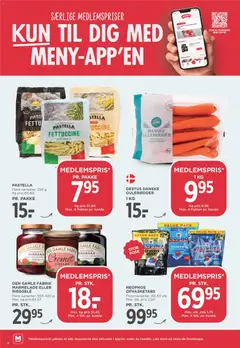 Meny - Tilbudsavis uge 12 gyldig fra 13.03.2026 | Side: 4 | Produkter: Te, Jordbær, Gulerødder, Marmelade