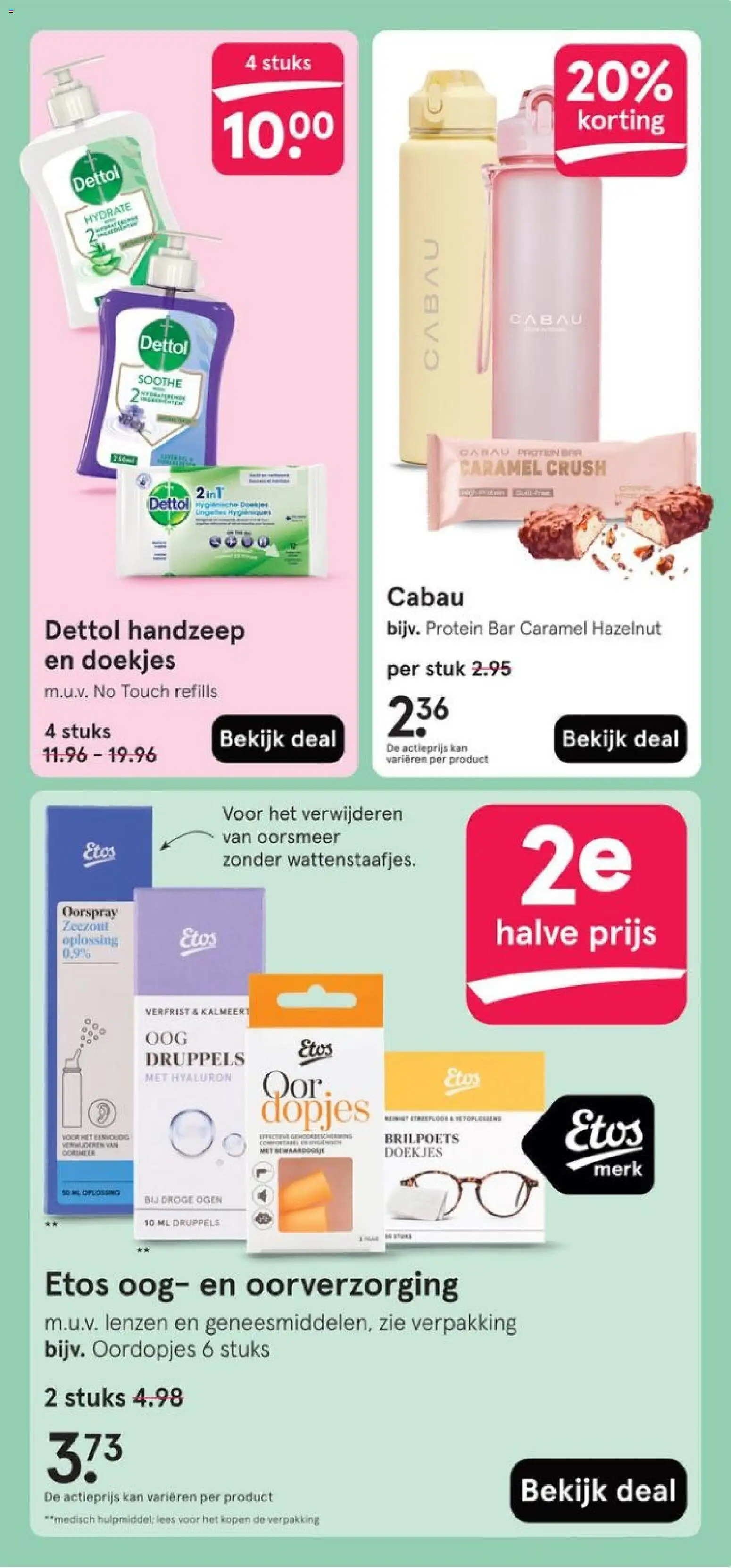 {H1} | Pagina: 43 | Producten: Ostyalap, Kan, Zeezout, Oogdruppels