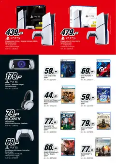 Media Markt - Black Friday ab 02.11.2025 gültig | Seite: 8 | Produkte: Headset, Spiel, Playstation, Sony