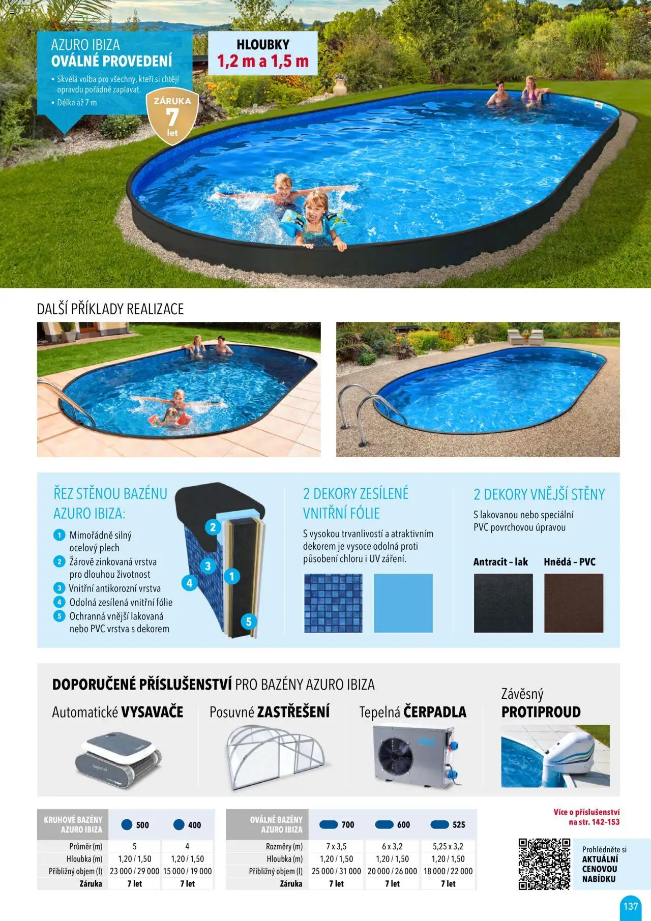 Mountfield katalog 2025 od 16.04.2025 | Strana: 137 | Produkty: Bazény, Fólie, Plech, Vysavače
