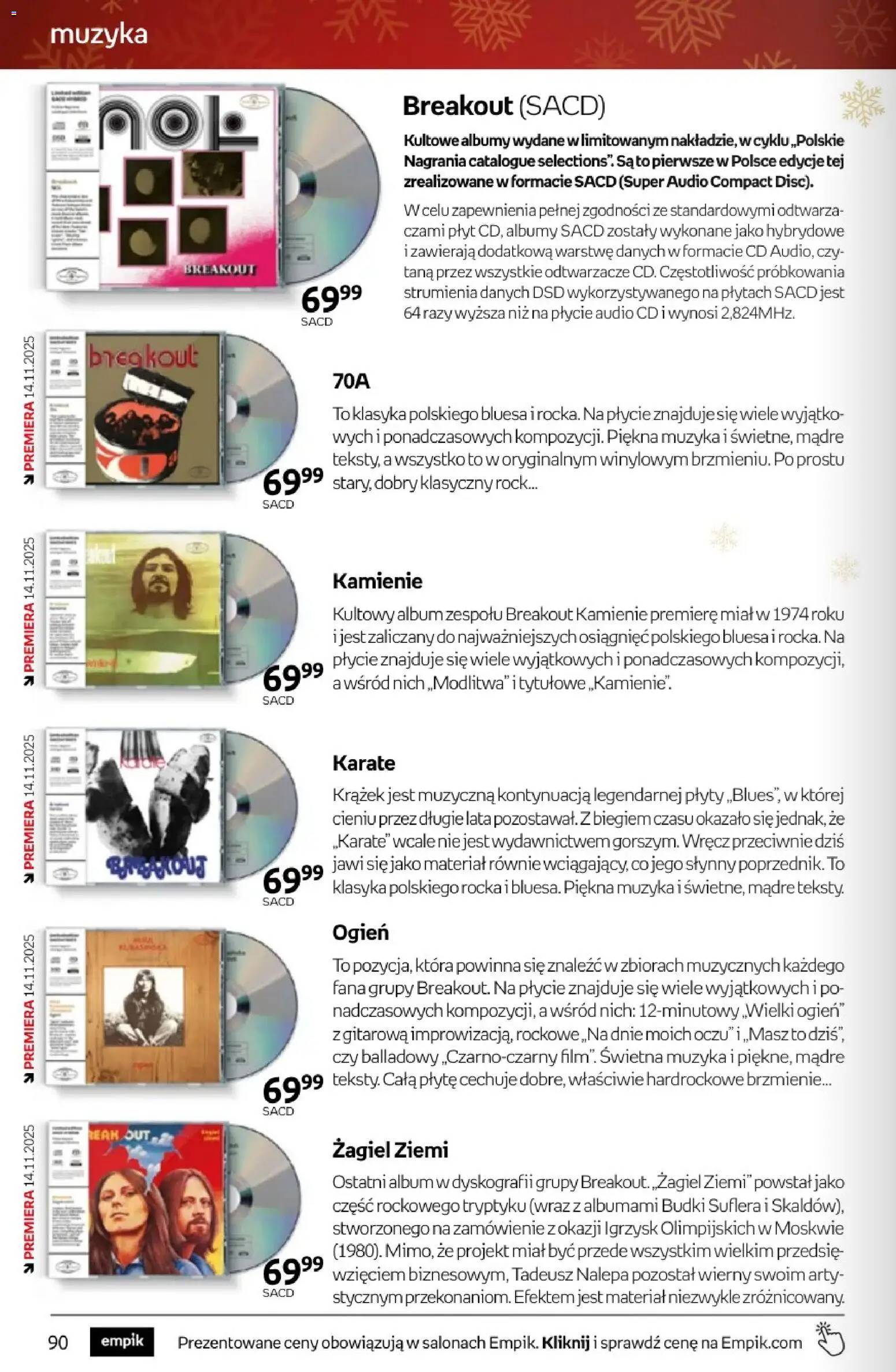 Empik Black Friday od 12.11.2025 | Strona: 90 | Produkty: Audio, Plyty