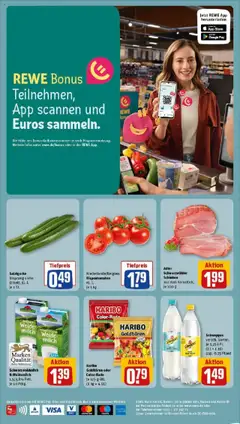 Rewe prospekt Esslingen / Stadtmitte	 ab 19.10.2025 gültig | Seite: 2 | Produkte: Haribo, Milch, Schweppes, Schinken