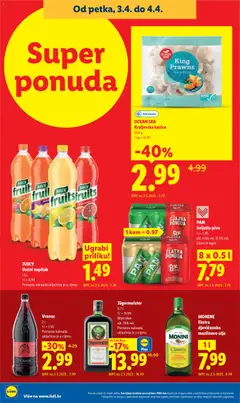 MONINI Ekstra djevičansko maslinovo ulje, 1 l - Pregled kataloga iz trgovine Lidl, vrijedi od 30.03.2026 | Stranica: 70