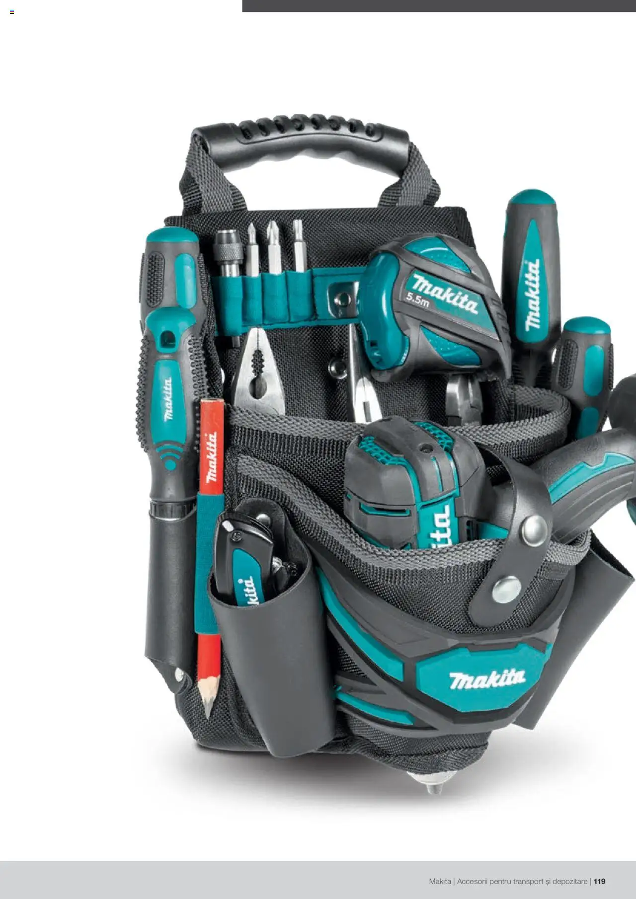 Makita catalog - Accesorii pentru transport si depozitare   – valabil de la 06.09.2021 | Pagină: 119