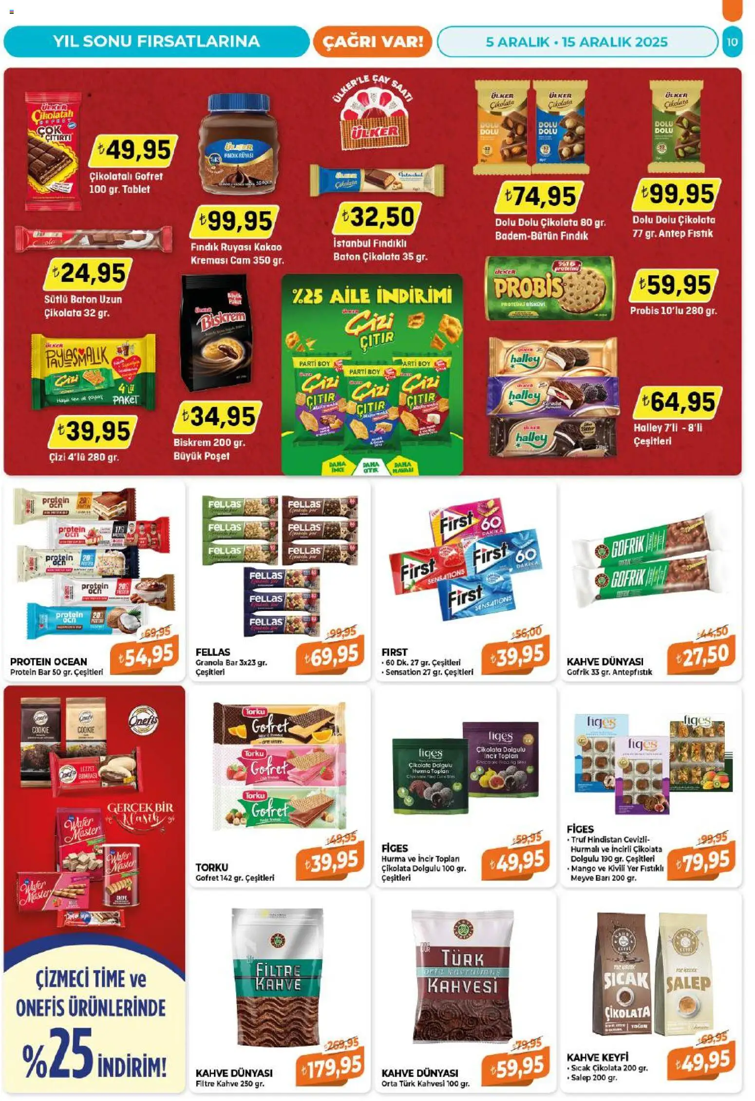 Çağrı Market Katalog - 05.12.2025 tarihinden itibaren geçerlidir | Sayfa: 10 | Ürünler: Kahve, Fındık, Meyve, Sıcak çikolata