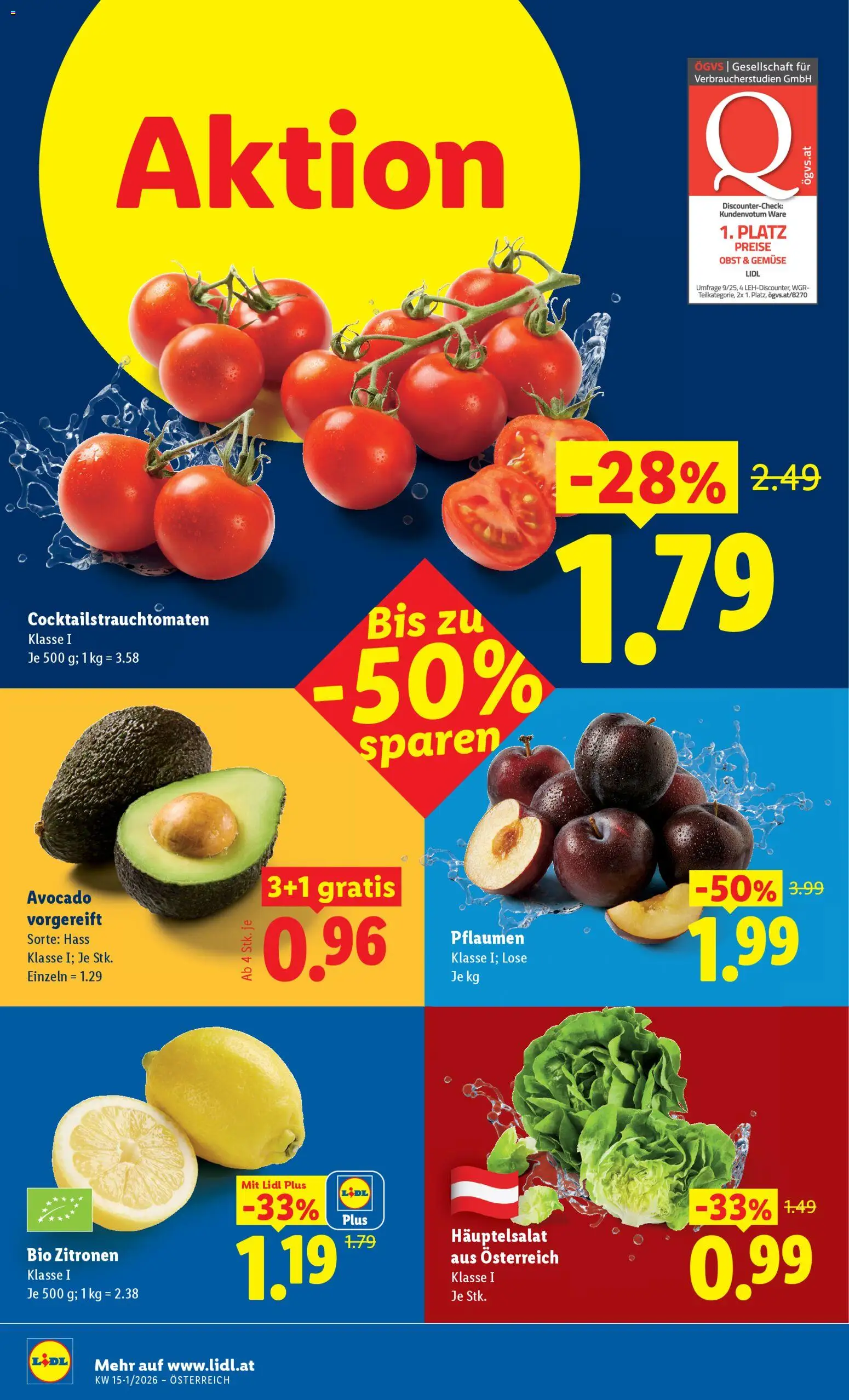 Lidl - Flugblatt gültig ab 02.04.2026 | Seite: 39 | Produkte: Avocado, Gemüse, Obst