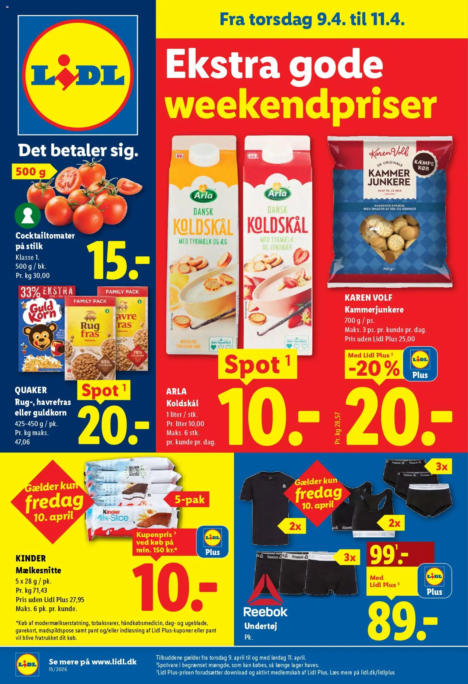 Lidl tilbudsavis – gyldig fra 07.04.2026 | Side: 37 | Produkter: Æg, Korn, Undertøj, Søm