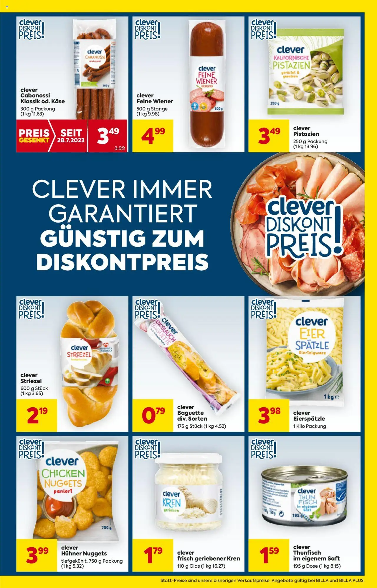 Billa AT akciós ujság - amely érvényes a következő dátumtól: 28.08.2025 | Oldal: 19 | Termékek: Nuggets