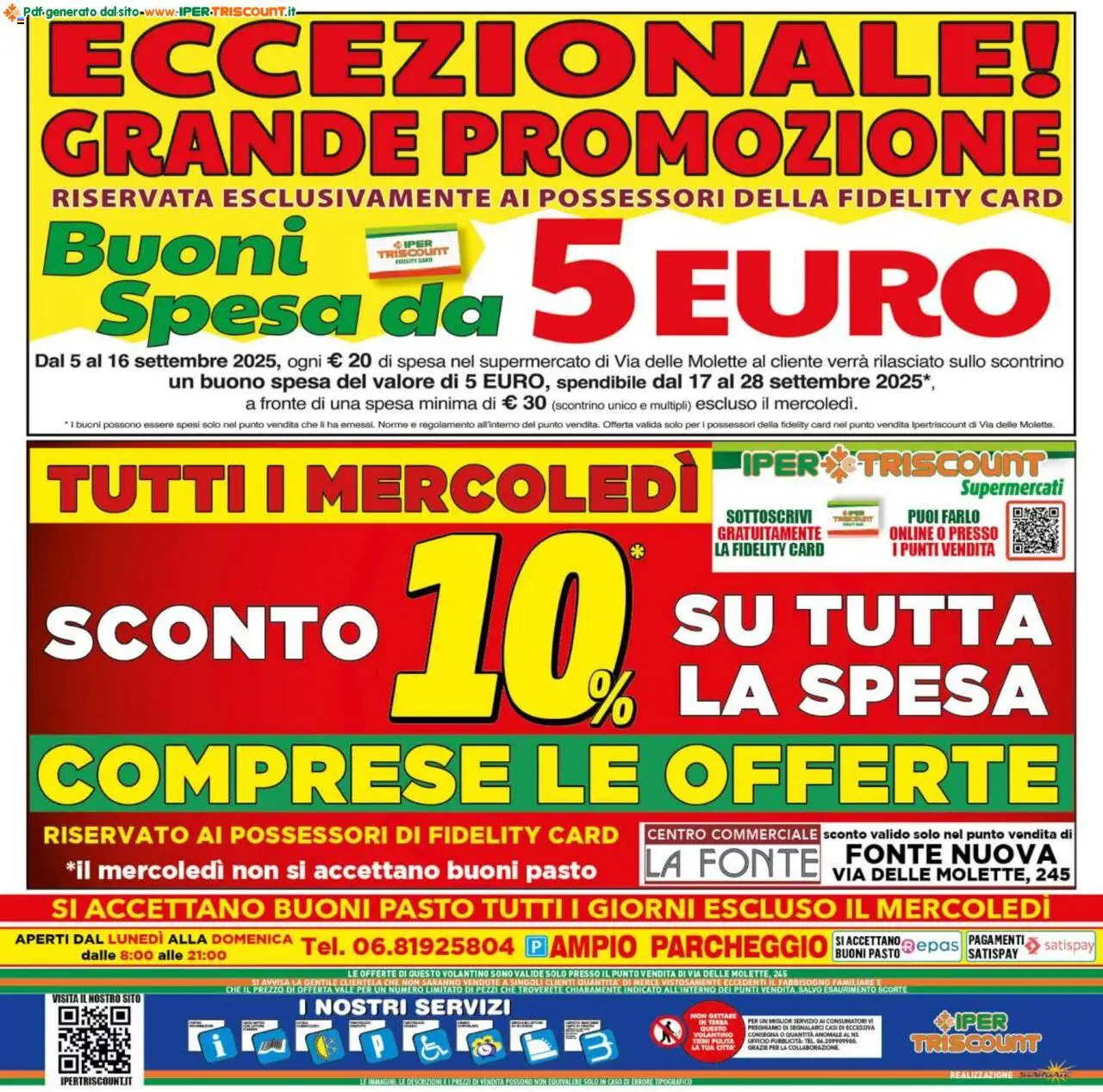 Volantino Ipertriscount del 05.09.2025 | Pagina: 20 | Prodotti: Terra